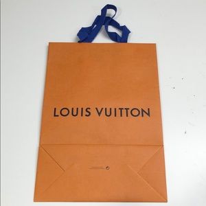 New authentic Louis Vuitton paper gift bag